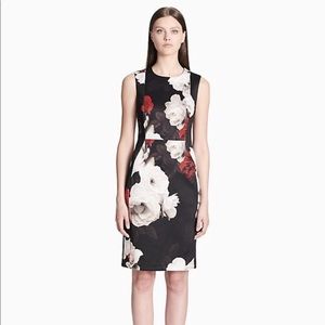 Calvin Klein scuba sheath dress
